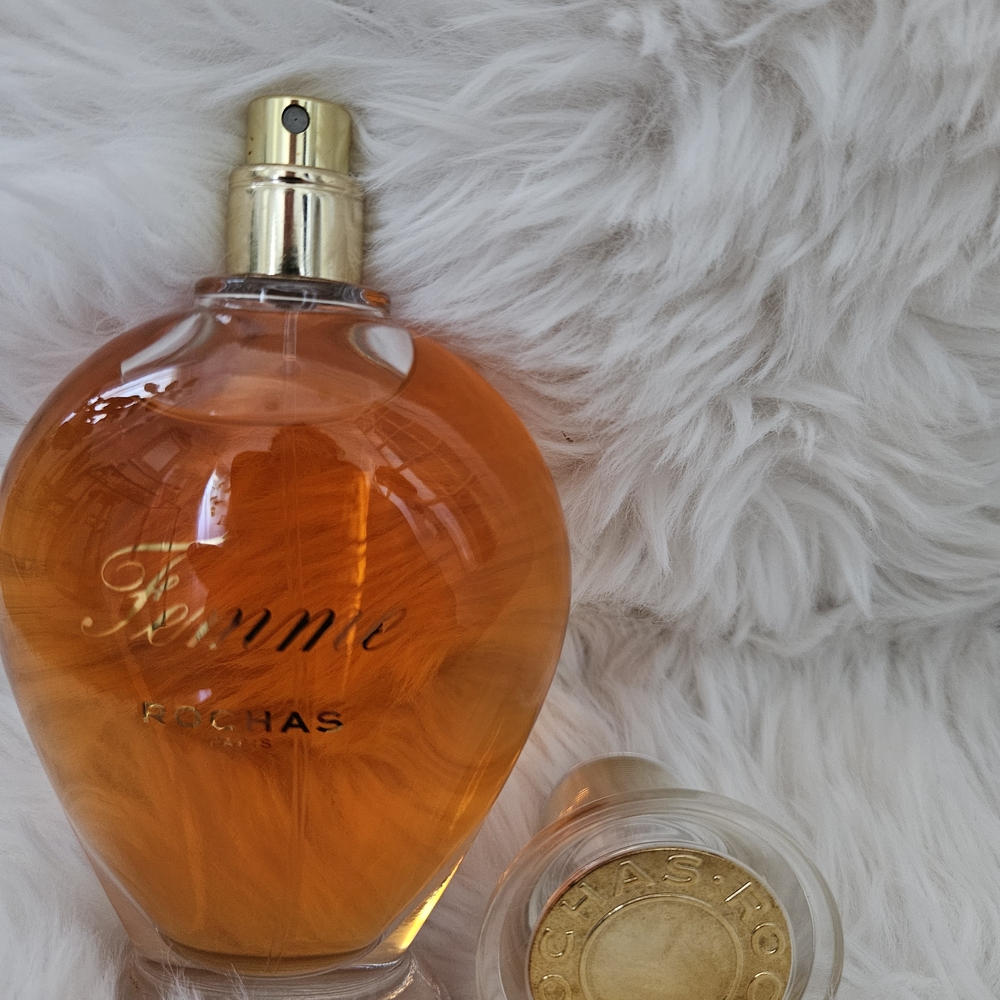 Rochas Femme EDT 100ml ✨ With Box • ~90% Full • Classic Fragrance - Picture 3 of 6